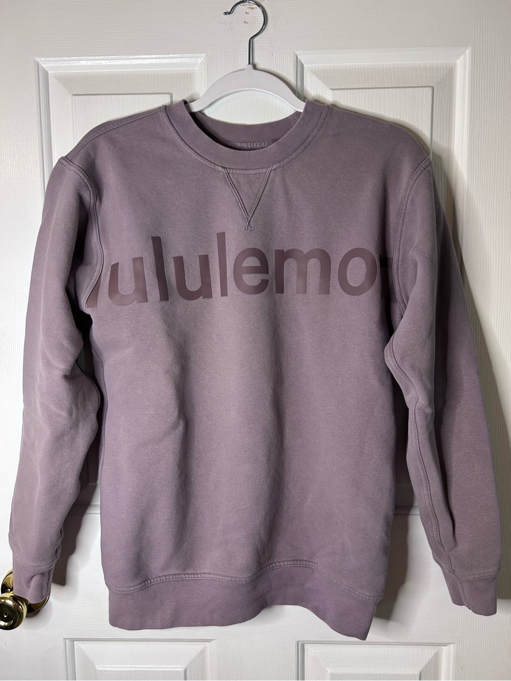 Lululemon All Yours Crew *Graphic- Violet Verbena/ Size 6 - Picture 4 of 9